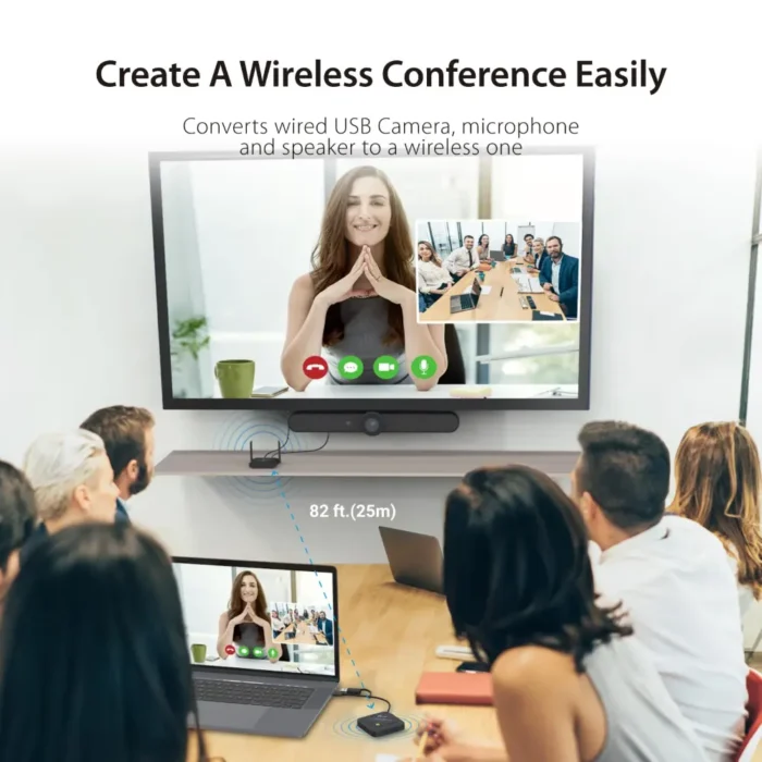j5create Wireless USB Extender for Conference Cameras, Microphones and Speakers