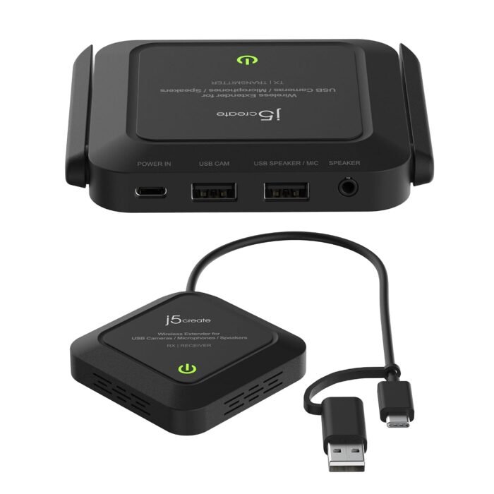j5create Wireless USB Extender for Conference Cameras, Microphones and Speakers
