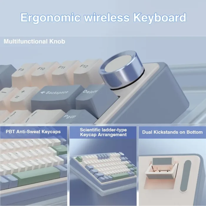 AULA F75 75% Wireless Mechanical Keyboard AULA F75 75% Wireless Mechanical Keyboard
