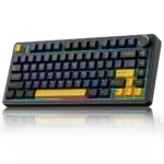 AULA F75 75% Wireless Mechanical Keyboard (Thunder Black, Graywood Switch) 1 AULA F75 75% Wireless Mechanical Keyboard