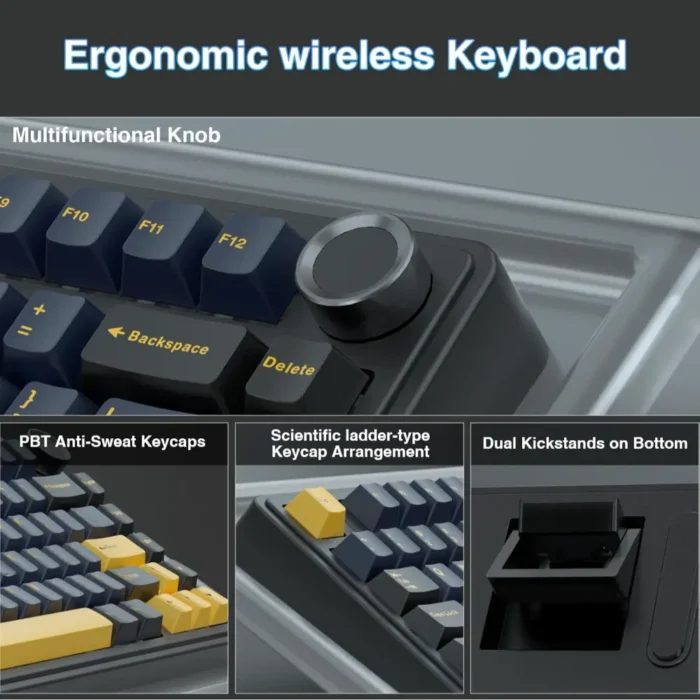 AULA F75 75% Wireless Mechanical Keyboard AULA F75 75% Wireless Mechanical Keyboard