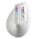 Acer Ergo Vertical Bluetooth Dual Mode Rechargeable 500mAh Battery Wireless Mouse