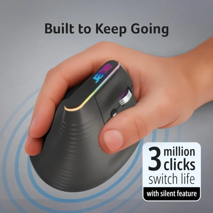 Acer Ergo Vertical Bluetooth Dual Mode Rechargeable 500mAh Battery Wireless Mouse Acer Ergo Vertical Bluetooth Dual Mode Rechargeable 500mAh Battery Wireless Mouse