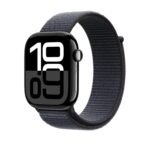Apple Sport Loop for Apple Watch (44mm, 45mm, 46mm, 49mm, Extra Large) Hook-and-Loop Fastener, Ink (MXL43ZM/A) 2 Apple Sport Loop for Apple Watch