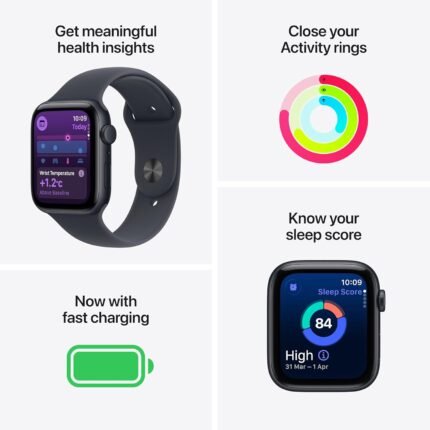 Apple Watch SE 3 GPS, 40mm Retina LTPO OLED Display