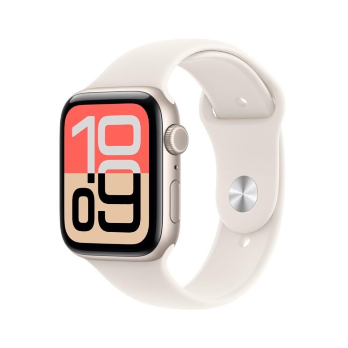 Apple Watch SE 3 GPS + Cellular with Starlight Sport Band