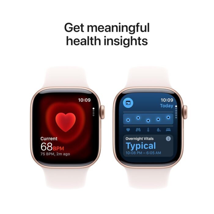 Apple Watch Series 11 GPS 42mm Rose Gold Aluminium Case with Light Blush Sport Band - M/L Apple Watch Series 11 GPS 42mm Rose Gold Aluminium Case with Light Blush Sport Band - M/L