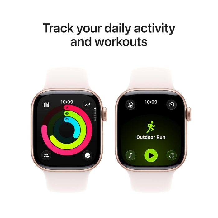 Apple Watch Series 11 GPS 42mm Rose Gold Aluminium Case with Light Blush Sport Band - M/L Apple Watch Series 11 GPS 42mm Rose Gold Aluminium Case with Light Blush Sport Band - M/L