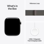 Apple Watch Series 11 GPS + Cellular 46mm Slate Titanium Case with Slate Milanese Loop - M/L 6 Apple Watch Series 11 GPS + Cellular 46mm Slate Titanium Case with Slate Milanese Loop - ML