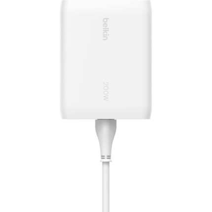 Home 8 Belkin 200W GaN 4 Port (4 USB-C PD 3.0) Fast Charger with PPS Technology