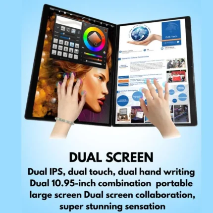FUTOPIA Ultimus APEX TwinX 2-in-1 16GB, 512 GB SSD, i3-1215U, 10.9 Inch FHD Display, Win 11 Touchscreen Laptop