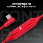 HyperX Cloud III S USB-C Wired Gaming Earbuds (Red) 7 HyperX Cloud III S USB-C Wired Gaming Earbuds