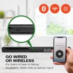 JBL Cinema SB241 2.1 Channel Dolby Digital Soundbar with Wired Subwoofer Home Theatre 6 JBL Cinema SB241 2.1 Channel Dolby Digital Soundbar with Wired Subwoofer Home Theatre