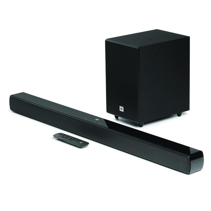 JBL Cinema SB241 2.1 Channel Dolby Digital Soundbar with Wired Subwoofer Home Theatre JBL Cinema SB241 2.1 Channel Dolby Digital Soundbar with Wired Subwoofer Home Theatre
