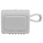 JBL Go 3: Portable Speaker with Bluetooth, Built-in Battery, Waterproof and Dustproof Feature - White 4 JBL Go 3 Portable Speaker with Bluetooth, Built-in Battery, Waterproof and Dustproof Feature
