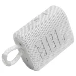 JBL Go 3: Portable Speaker with Bluetooth, Built-in Battery, Waterproof and Dustproof Feature - White 2 JBL Go 3 Portable Speaker with Bluetooth, Built-in Battery, Waterproof and Dustproof Feature