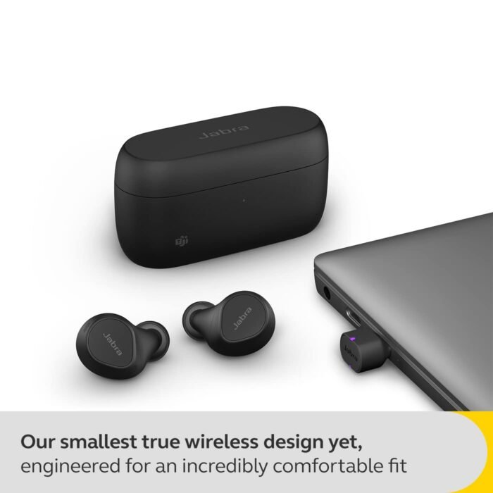 Jabra Evolve2 Buds ANC, 6 MIC, 33 Hrs Battery, MultiSensor Voice with Link 390 USB-A Adapter Jabra Evolve2 Buds ANC, 6 MIC, 33 Hrs Battery, MultiSensor Voice with Link 390 USB-A Adapter
