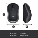 Logitech M186 2.4GHz Wireless Mouse 3 Logitech M186 2.4GHz Wireless Mouse