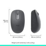 Logitech M196 Bluetooth Wireless Mouse - Graphite 2 Logitech M196 Bluetooth Wireless Mouse