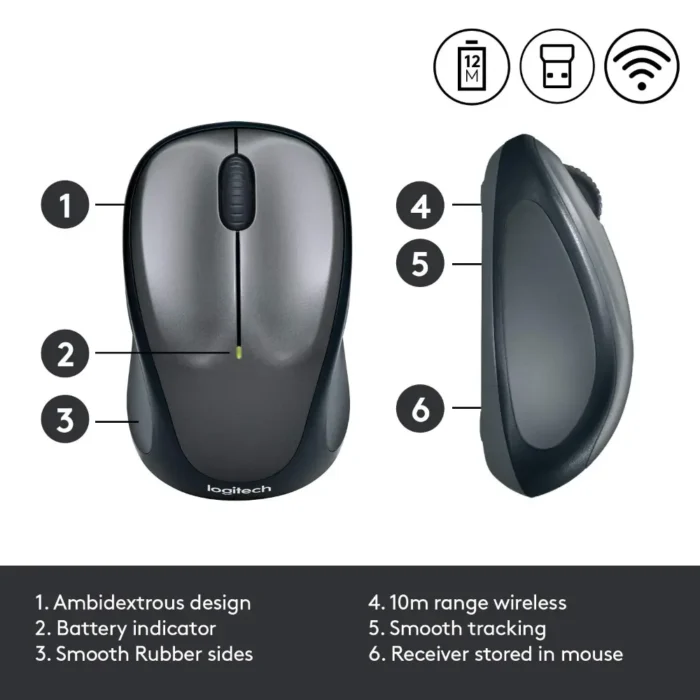Logitech M235 Wireless Mouse Logitech M235 Wireless Mouse