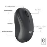 Logitech M240 Silent, Portable Bluetooth Mouse (Graphite) 4 Logitech M240 Silent, Portable Bluetooth Mouse