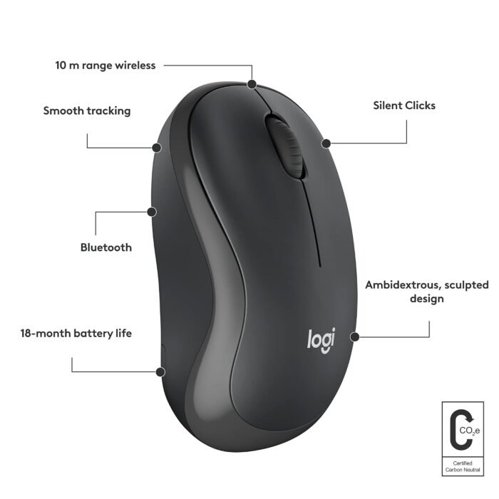 Logitech M240 Silent, Portable Bluetooth Mouse Logitech M240 Silent, Portable Bluetooth Mouse