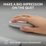Logitech Pebble Mouse 2 M350s Slim Bluetooth Wireless Mouse (Tonal White) 4 Logitech Pebble Mouse 2 M350s Slim Bluetooth Wireless Mouse
