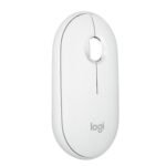 Logitech Pebble Mouse 2 M350s Slim Bluetooth Wireless Mouse (Tonal White) 1 Logitech Pebble Mouse 2 M350s Slim Bluetooth Wireless Mouse