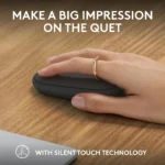 Logitech Pebble Mouse 2 M350s Slim Bluetooth Wireless Mouse (Tonal Graphite) 4 Logitech Pebble Mouse 2 M350s Slim Bluetooth Wireless Mouse