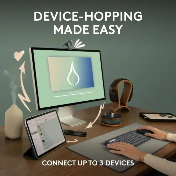 Logitech Pebble Mouse 2 M350s Slim Bluetooth Wireless Mouse Logitech Pebble Mouse 2 M350s Slim Bluetooth Wireless Mouse
