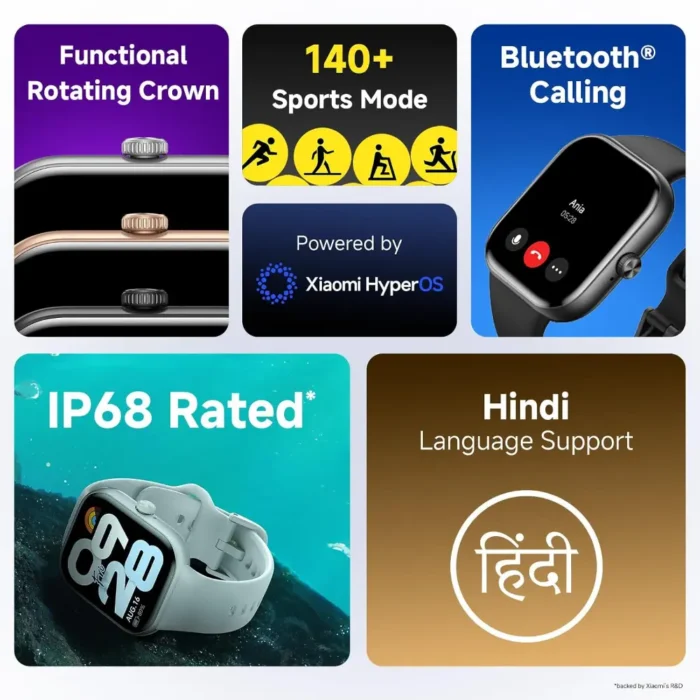 REDMI Watch Move 1.85 Inch Premium AMOLED Smart Watch REDMI Watch Move 1.85 Inch Premium AMOLED Smart Watch