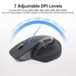 Rapoo MT760L Ergonomic MultiDevice Rechargeable Mouse 4 Rapoo MT760L Ergonomic MultiDevice Rechargeable Mouse