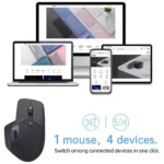 Rapoo MT760L Ergonomic MultiDevice Rechargeable Mouse 2 Rapoo MT760L Ergonomic MultiDevice Rechargeable Mouse