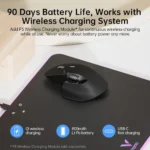 Rapoo MT760L Ergonomic MultiDevice Rechargeable Mouse 5 Rapoo MT760L Ergonomic MultiDevice Rechargeable Mouse