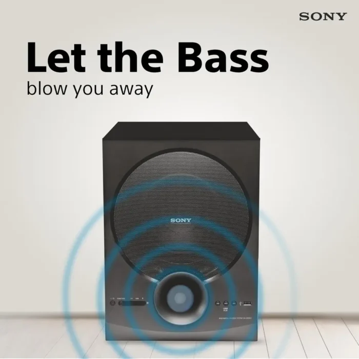 SONY SA-D40M2 All In One 4.1 Channel 100W Home Theatre with Powerful Subwoofer SONY SA-D40M2 All In One 4.1 Channel 100W Home Theatre with Powerful Subwoofer