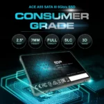 SP Silicon Power Ace A55 512GB Up to 560MB/s, Speed 2.5 Inch SATA III SSD