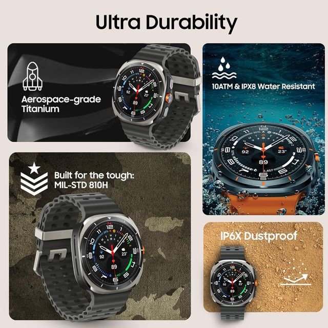 Samsung Galaxy Watch Ultra 2025 GPS+BT+Wi-Fi+LTE Wear OS Smartwatch Samsung Galaxy Watch Ultra 2025 GPS+BT+Wi-Fi+LTE Wear OS Smartwatch