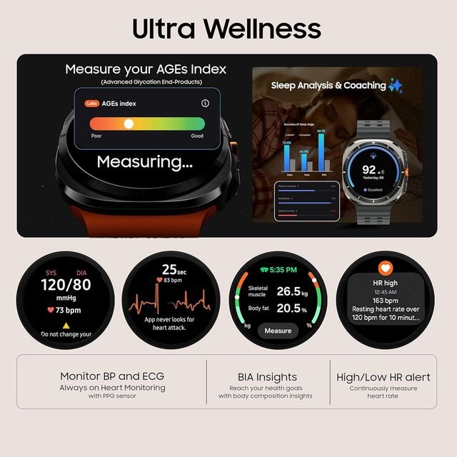 Samsung Galaxy Watch Ultra 2025 GPS+BT+Wi-Fi+LTE Wear OS Smartwatch Samsung Galaxy Watch Ultra 2025 GPS+BT+Wi-Fi+LTE Wear OS Smartwatch