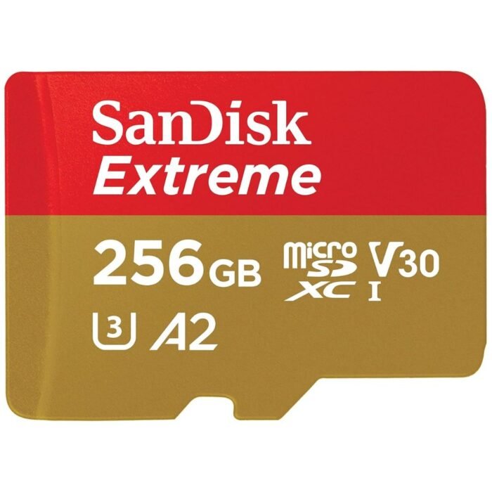 SanDisk Extreme 256GB microSDXC UHS-I, 190MBs Read, 130MBs Write Memory Card SanDisk Extreme 256GB microSDXC UHS-I, 190MBs Read, 130MBs Write Memory Card