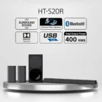 Sony HT-S20R Real 5.1ch 400W Dolby Digital Soundbar for TV with Subwoofer 2 Sony HT-S20R Real 5.1ch 400W Dolby Digital Soundbar for TV with Subwoofer