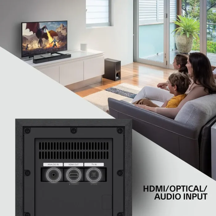 Sony HT-S20R Real 5.1ch 400W Dolby Digital Soundbar for TV with Subwoofer Sony HT-S20R Real 5.1ch 400W Dolby Digital Soundbar for TV with Subwoofer