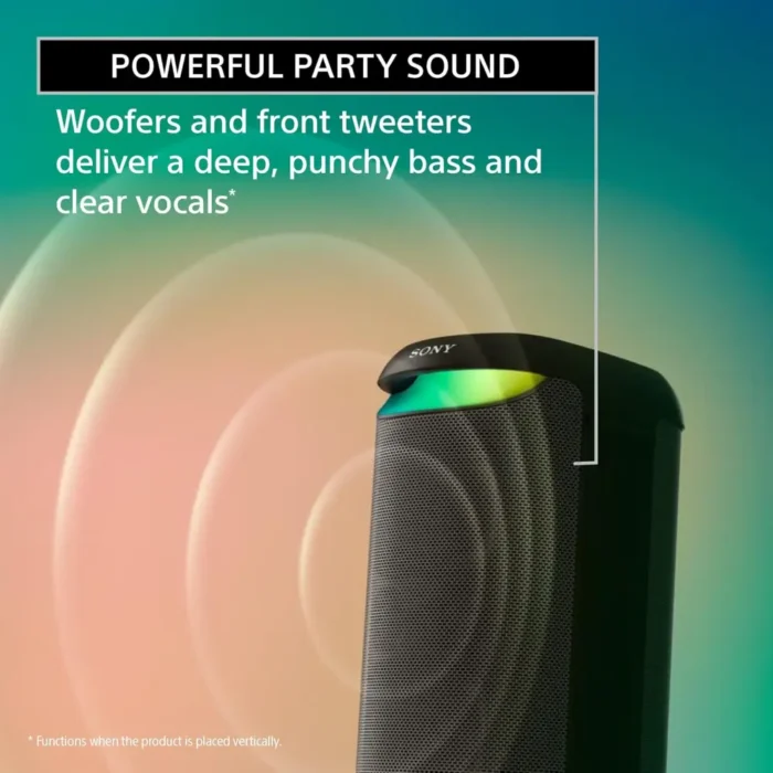 Sony SRS-XV500 240W Portable Bluetooth Karaoke Party Speaker