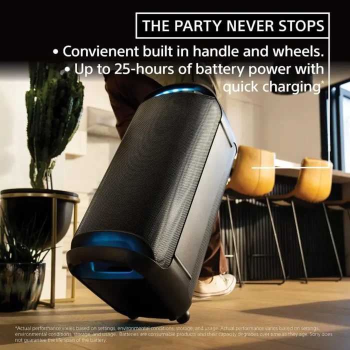Sony SRS-XV800 280W Portable Bluetooth Karaoke Party Speaker Sony SRS-XV800 280W Portable Bluetooth Karaoke Party Speaker