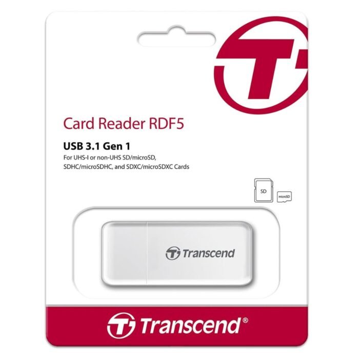 Transcend USB 3.0 SDHC, SDXC, microSDHC, SDXC Card Reader Transcend USB 3.0 SDHC, SDXC, microSDHC, SDXC Card Reader