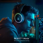 boAt Rockerz 480, 6 Light Modes, 40mm Drivers, 60H Battery, Wireless Headphone 2 boAt Rockerz 480, 6 Light Modes, 40mm Drivers, 60H Battery, Wireless Headphone